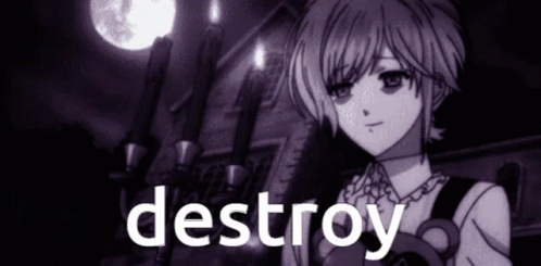 Kanato Sakamaki Destroy GIF