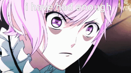 Kanato Sakamaki I Have Had Enough GIF