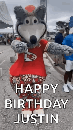 Kansas City Chiefs Kc Wolf GIF. This 282 x 498 animated GIF is part of our happy birthday dancing collection. Related themes include dance, dancing…