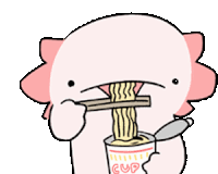 Karameru Axolotl Sticker