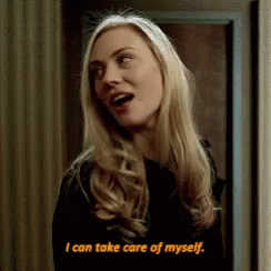 Karen Page I Can Take Care Of Myself GIF