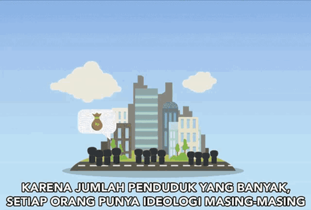 Karena Jumlah Penduduk Yang Banyak Setiap Orang Punya Ideologi Masing Masing GIF