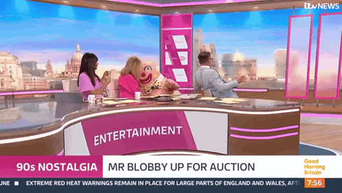 Kate Garraway Mr Blobby GIF. This 498 x 281 animated GIF is part of our mr blobby collection. Related themes include lol. Created by ToothpasteGuy528. View…