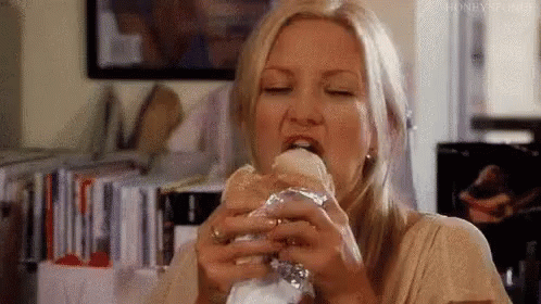 Kate Hudson Buen Provecho Hamburguesa GIF. This 498 x 280 animated GIF is part of our quiero mi bocadillo collection. View the original animation, share it…