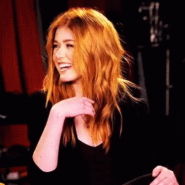 Katherine Mc Namara Laugh GIF
