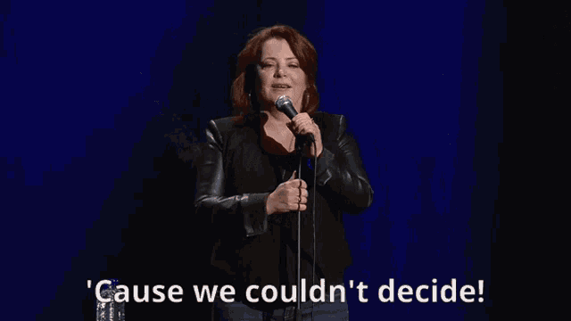 Kathleen Madigan Couldnt Decide GIF
