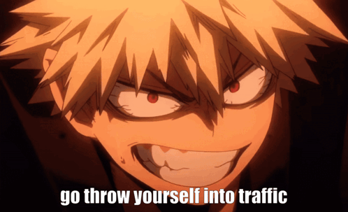 Katsuki Bakugo Mha GIF. This 498 x 303 animated GIF is part of our my hero academia collection. Related themes include meme, mha. Created by bigbananapop…
