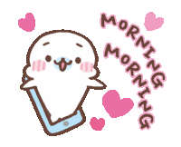 Kawaii Good Morning Sticker