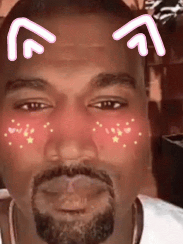 Kawaii Kanye West GIF