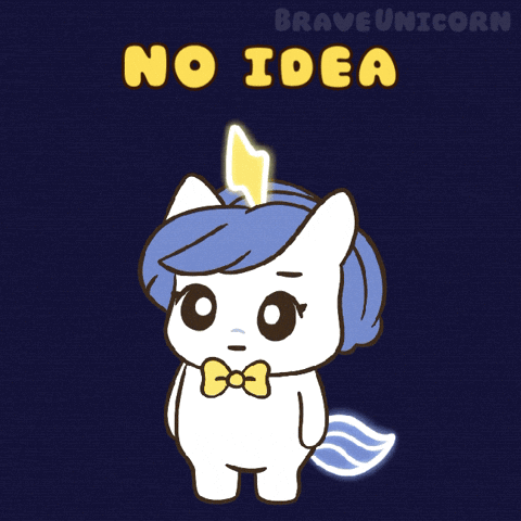 Kawaii No Idea GIF