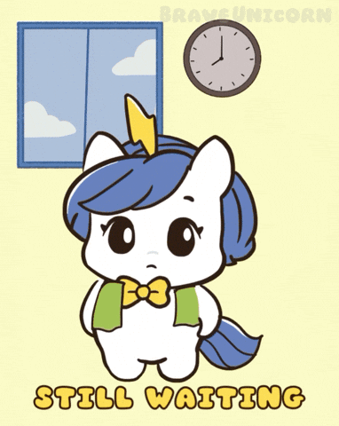 Kawaii Still Waiting GIF