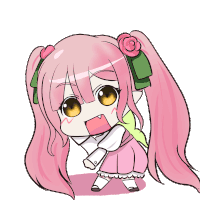 Kawaii Vtuberka Sticker