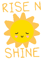 Kawanimals Rise And Shine Sticker