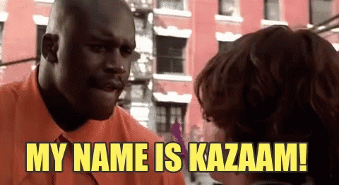 Kazaam GIF. This 480 x 262 animated GIF is part of our kazaam collection. View the original animation, share it, or browse related GIFs.