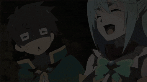 Kazuma Baffled Kazuma Konosuba GIF