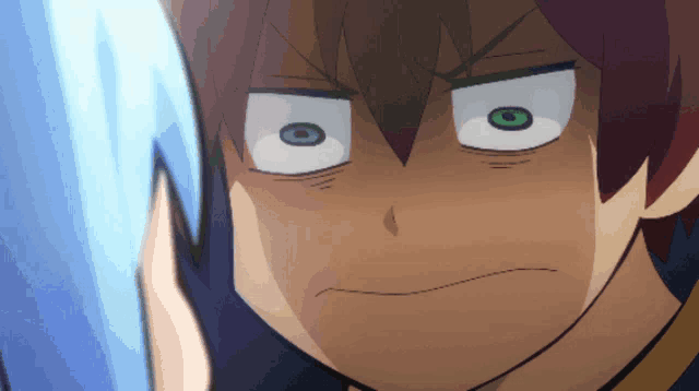 Kazuma Yelling GIF