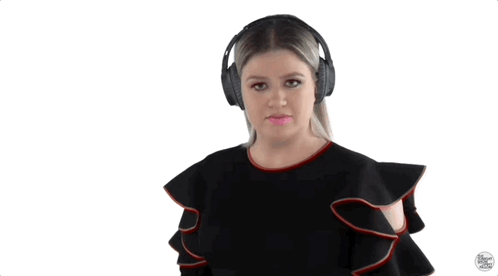 Kelly Clarkson Wink GIF