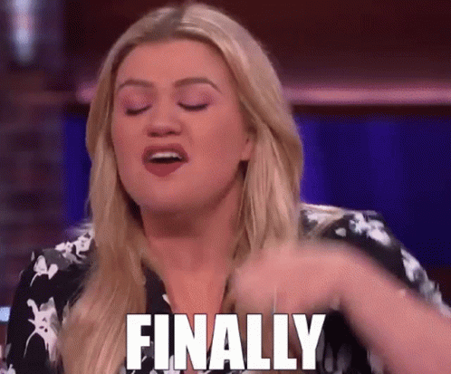 Kellyclarkson Finally GIF. This 498 x 413 animated GIF is part of our finally collection. Created by nathfj. View the original animation, share it, or…