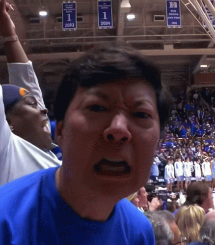 Ken Jeong Cameron Crazies GIF. This 438 x 498 animated GIF is part of our cheering collection. Related themes include lets go, woo hoo, yeah. Created by…
