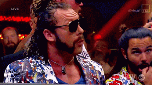 Kenny Omega Huh GIF
