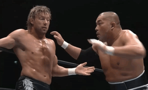 Kenny Omega Tomohiro Ishii GIF