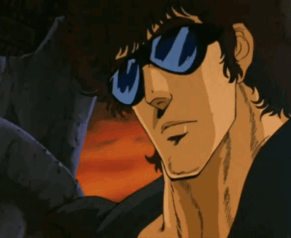 Kenshiro Sunglasses Shades Kenshiro Deal With It GIF