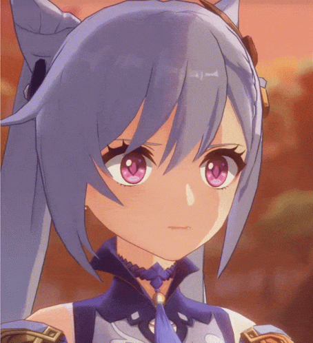 Keqing Disgust GIF