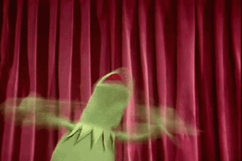 Kermit Freaking Out GIF