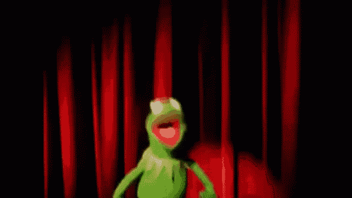 Kermit Scared GIF