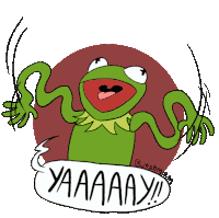 Kermit Sticker