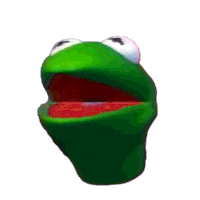 Kermit Talking Sticker