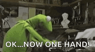 Kermit Th Frog Typing GIF