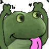Kermit The Frog Ble Ble Sticker