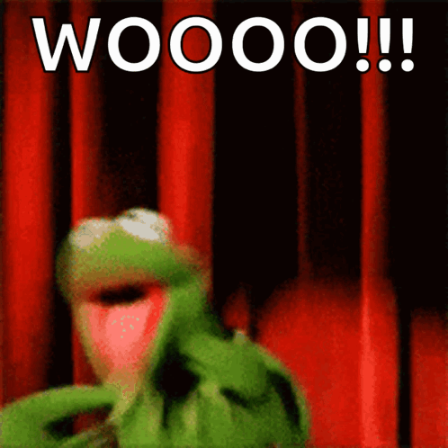 Kermit The GIF. This 498 x 498 animated GIF is part of our woo hoo collection. Related themes include excited, frog, kermit. Created by CheekyPup. View the…