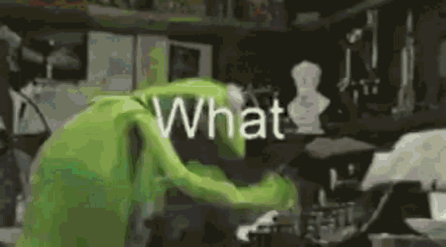 Kermit Typing GIF