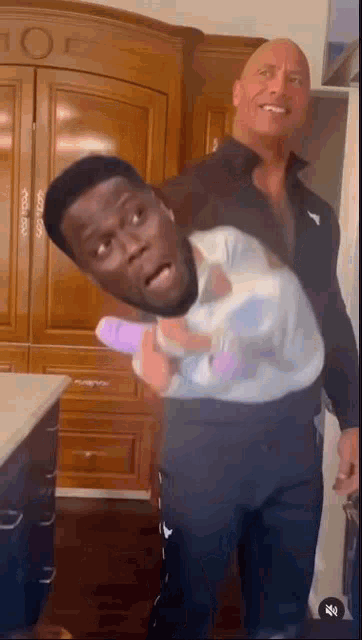 Kevin Hart Bicep Curl GIF