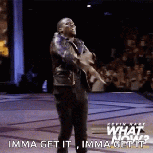 Kevin Hart Dancing GIF. This 498 x 498 animated GIF is part of our kevin hart nigga collection. Related themes include dancing. Created by Bodozer. View the…