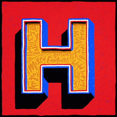 Kevin Hart Letter H GIF