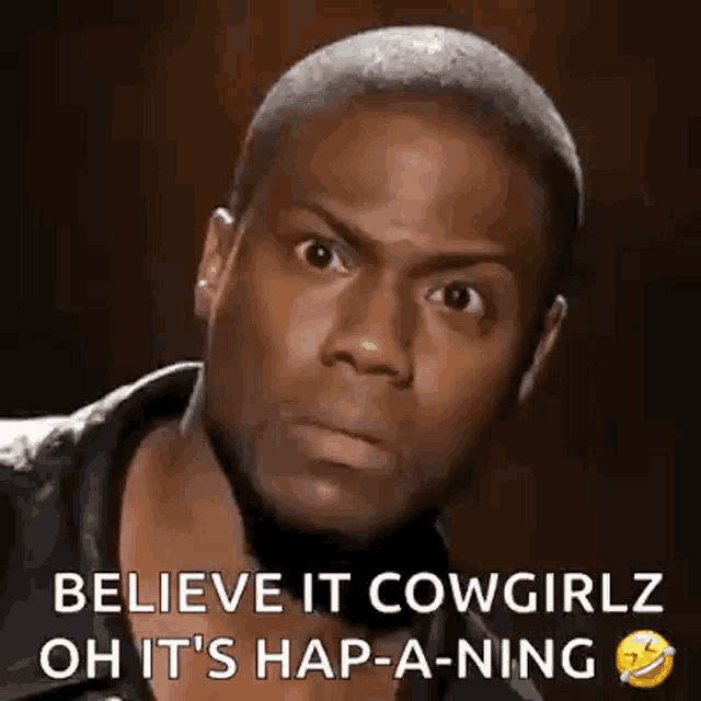Kevin Hart Stare GIF