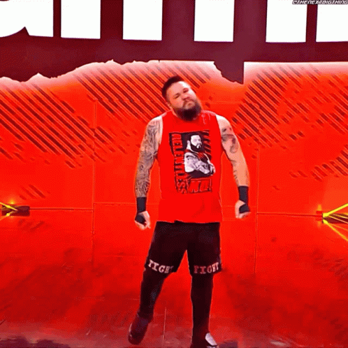 Kevin Owens Entrance GIF. This 498 x 498 animated GIF is part of our kevin owens collection. Related themes include wwe. Created by TheNextBlGThing. View…