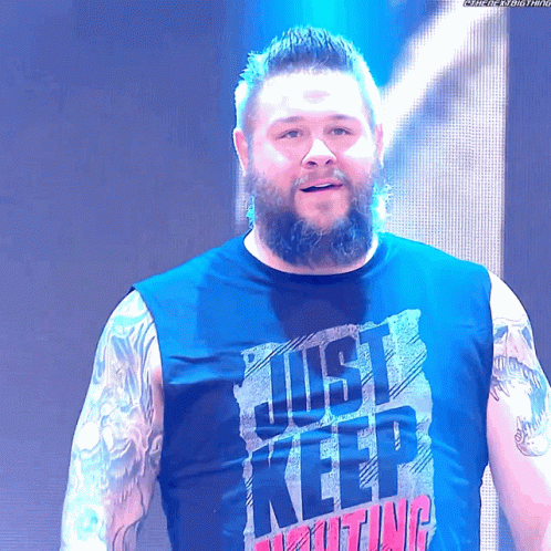 Kevin Owens Entrance GIF. This 498 x 498 animated GIF is part of our kevin owens collection. Related themes include wwe. Created by TheNextBlGThing. View…