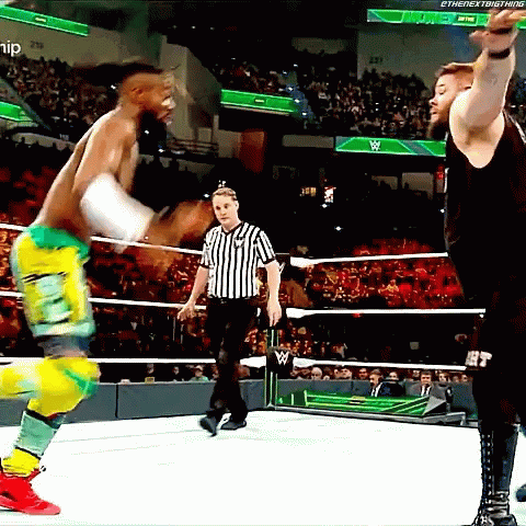 Kevin Owens Pop Up Powerbomb GIF. This 480 x 480 animated GIF is part of our kevin owens collection. Related themes include wwe. Created by TheNextBlGThing…