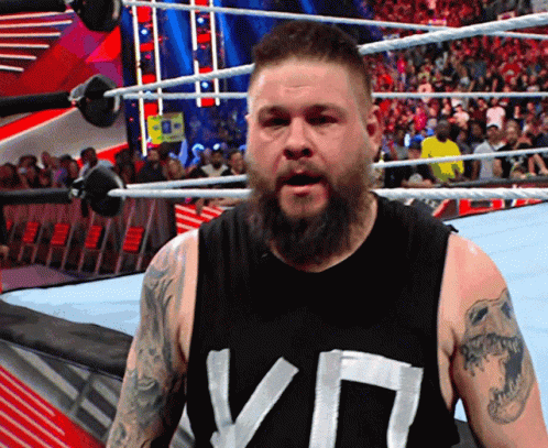 Kevin Owens Wink GIF. This 498 x 407 animated GIF is part of our kevin owens collection. Related themes include wink, wwe. Created by Trishtory. View the…