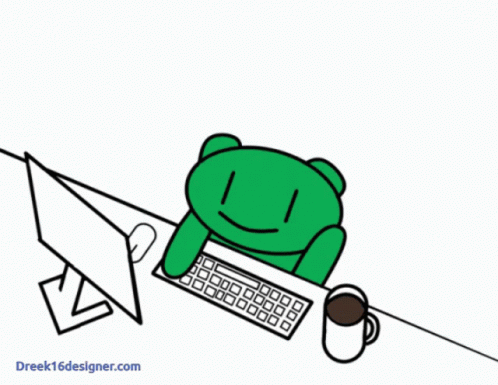 Keyboard Typing GIF. This 498 x 385 animated GIF is part of our messenger typing collection. Related themes include bear, cute, typing. Created by Dreek16…