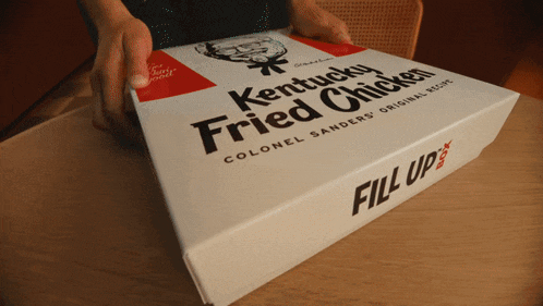 Kfc 20 Dollar Fill Up Box GIF
