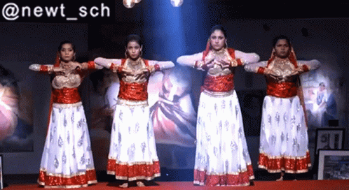 Khichdi Traditional Indian Dance Kathak Bharat Natyam GIF
