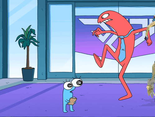 Kicking Him Alan GIF