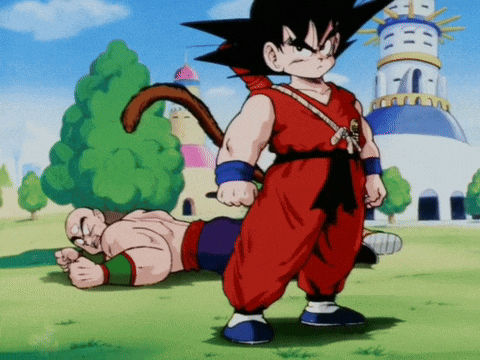 Kid Goku Goku Serious GIF