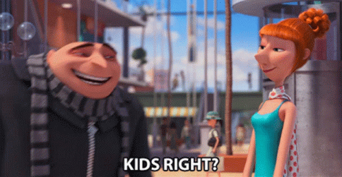 Kids Right Theyre Funny GIF. This 498 x 258 animated GIF is part of our lucie wilde collection. Related themes include gru, steve carell. Created by…