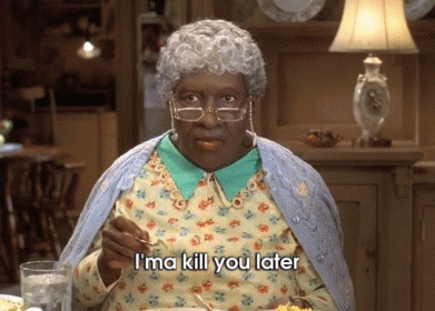 Kill You GIF. This 391 x 280 animated GIF is part of our nutty professor hercules collection. Related themes include comedy, i hate you. View the original…